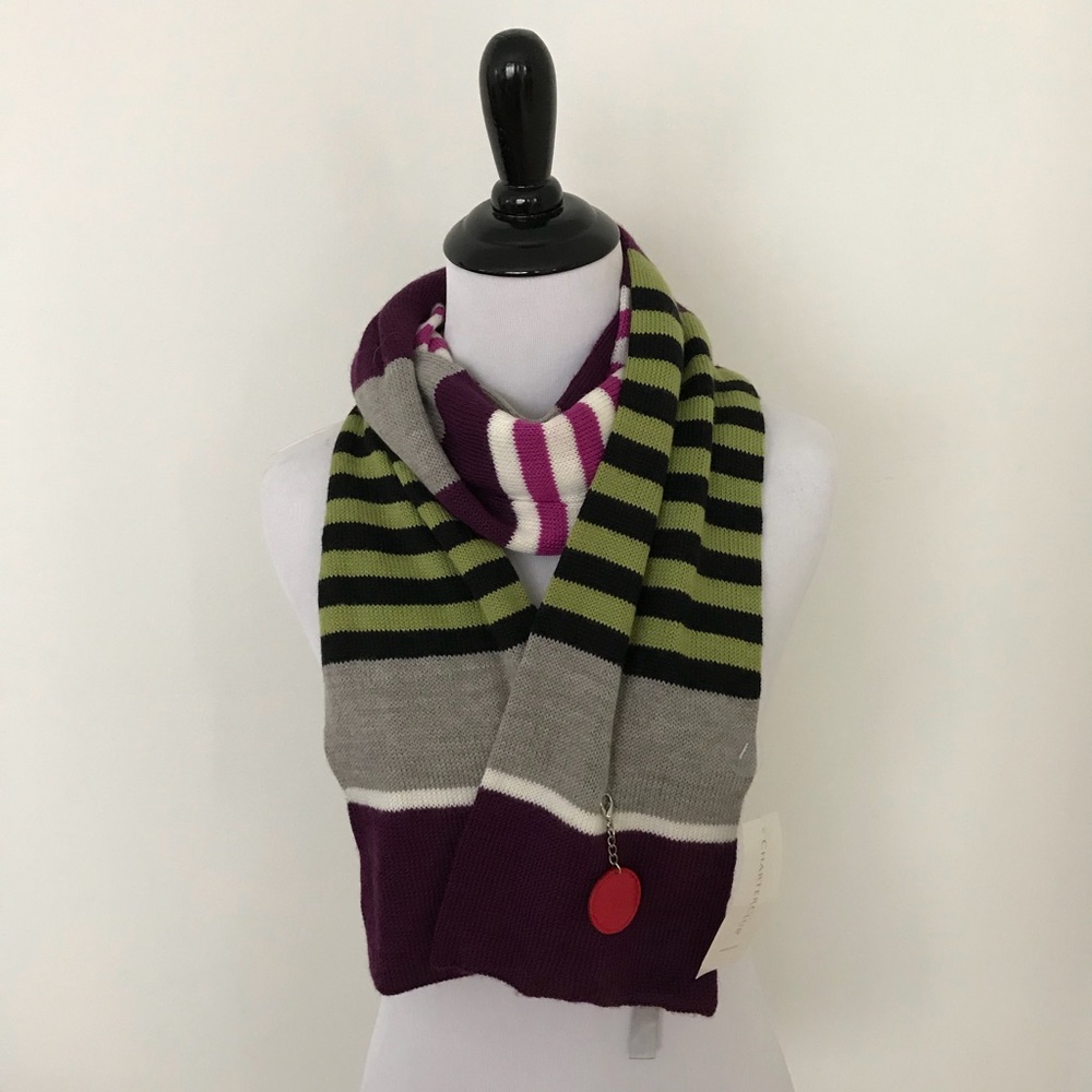 Charter Club Striped Scarf